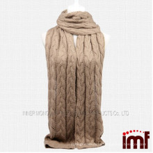 2014 wholesale solid color infinity cashmere knit scarf